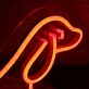Sausage Dog Red Neon Sign