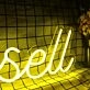 Russell Yellow Neon Sign