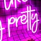 You Are Like Really Pretty Purple Neon Sign