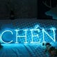 CHEN Blue Neon Sign