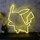 Pokemon Pikachu Silhouette Neon Sign