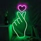Korean Love Green Neon Sign