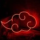 Buny Cloud Red Neon Sign