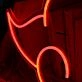 Buny Cloud Red Neon Sign
