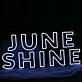 JUNE SHINE Neon LED Sign
