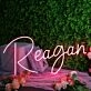Reagan Red Neon Sign