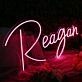 Reagan Red Neon Sign