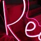 Reagan Red Neon Sign