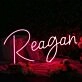 Reagan Red Neon Sign