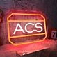 ACS Logo Neon Sign