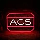 ACS Logo Neon Sign