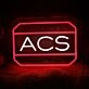 ACS Logo Neon Sign
