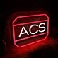 ACS Logo Neon Sign