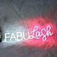 FABU Lash Neon Sign