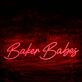 Baker Babes Red Neon Sign