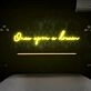 Once upon a dream LED neon sign '