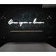 Once upon a dream LED neon sign '