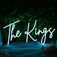 The Kings Blue Neon Sign