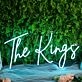 The Kings Blue Neon Sign