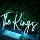 The Kings Blue Neon Sign