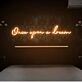 Once upon a dream LED neon sign '