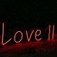 Love 11 Neon Sign