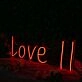 Love 11 Neon Sign