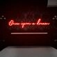 Once upon a dream LED neon sign '