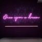 Once upon a dream LED neon sign '
