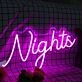 Night Pink Neon LED Sign