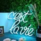 C'est Lavie Neon Sign