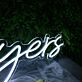 Byers White Neon Sign