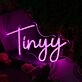 Tinyy Pink Neon Sign