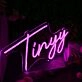 Tinyy Pink Neon Sign