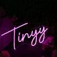 Tinyy Pink Neon Sign