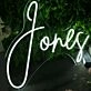 Tones White Neon Sign