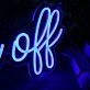 Fuck Off Blue Neon LED Sign