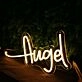 Augel Yellow Neon Sign