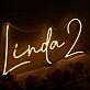 Linda 2 Yellow Neon Sign