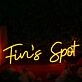 Fin's Spot Yellow Neon Sign