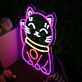 Lucky Cat Custom Neon Sign
