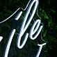 Smile White Custom Neon Sign