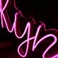 Kyndall Pink Neon Sign