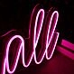 Kyndall Pink Neon Sign