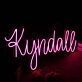Kyndall Pink Neon Sign