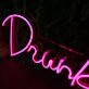 Drunk In Love Pink Custom Neon Sign