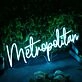 Metropolitan Blue Neon Sign