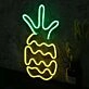 Pieapple Custom Neon Sign