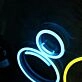 Little Yellow Duck With Bubble Neon Sign