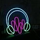 Headphone With Music Neon Sign
